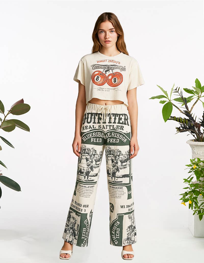 COTTON PANT (TH-2013)  : TIGER / XL