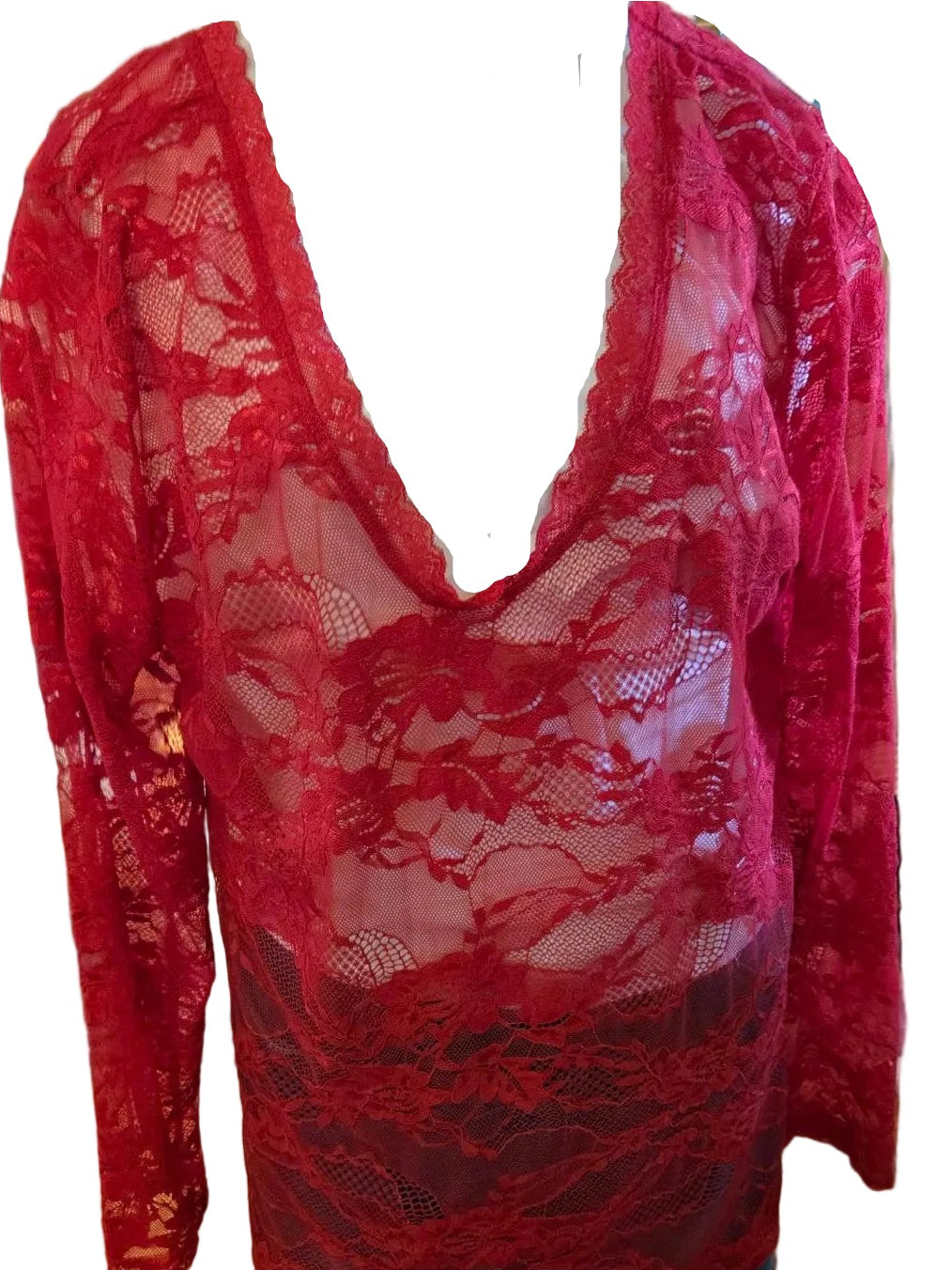 A Rare Bird Scoop Neck Lace Top-Boho Boutique Clothing