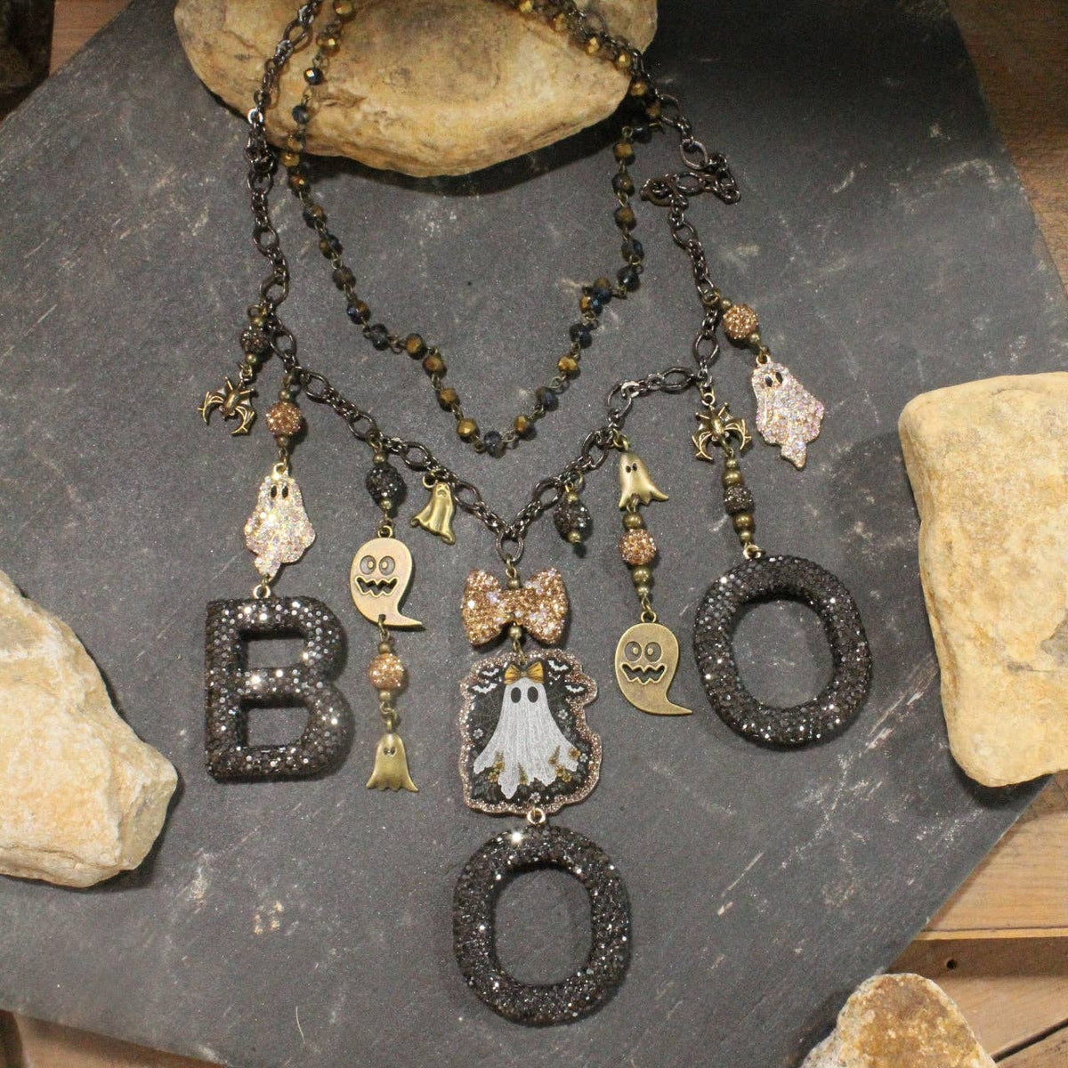 Ghostly BOO Charm'd Necklace