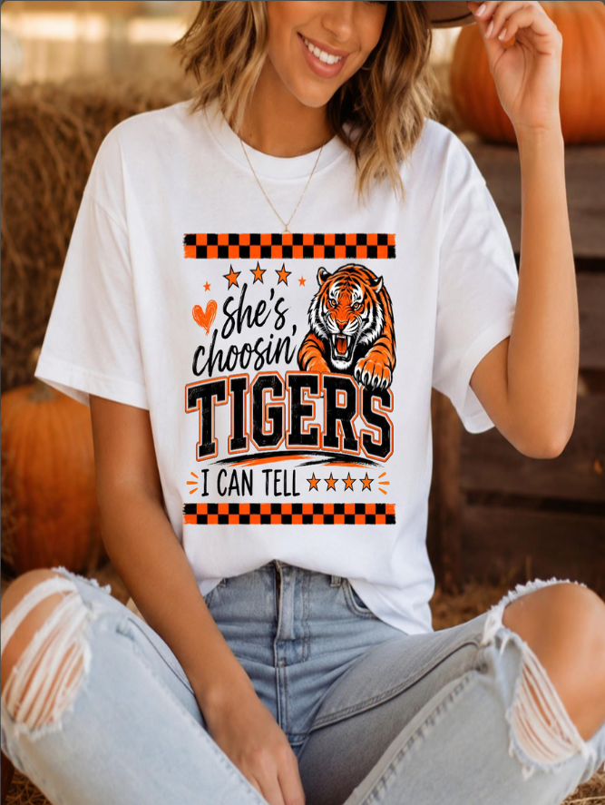 She’s Choosin’ Tigers Tee