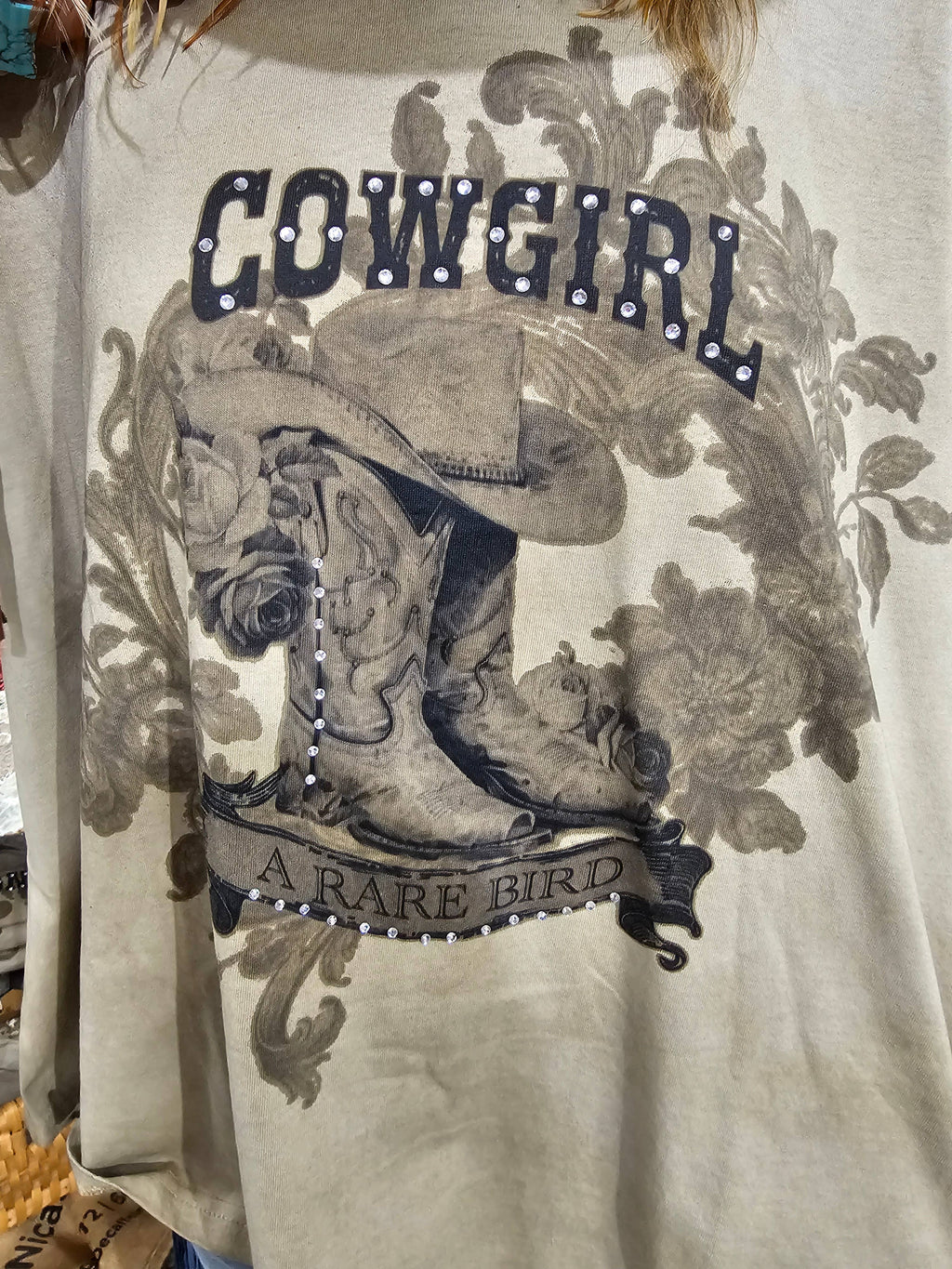 Rare Bird Cowgirl Shirt Boho Boutique Clothing