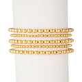 Emma Beaded Bracelet Set - Gold- Boho Boutique Bracelet