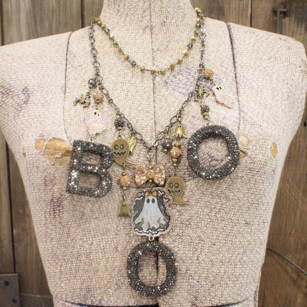Ghostly BOO Charm'd Necklace
