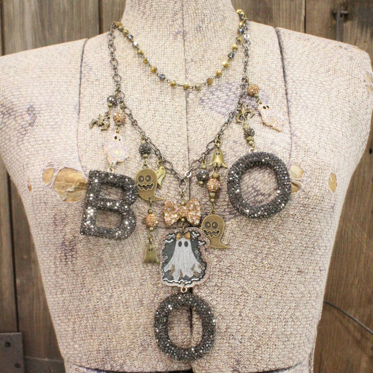 Ghostly BOO Charm'd Necklace