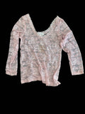 A Rare Bird Pink Lace Vintage Layer Shirt