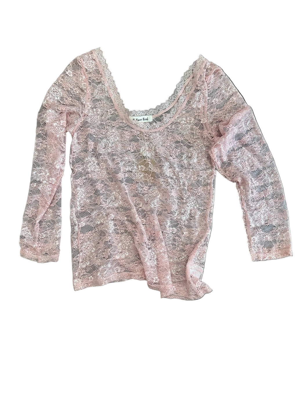 A Rare Bird Scoop Neck Lace Top-Boho Boutique Clothing