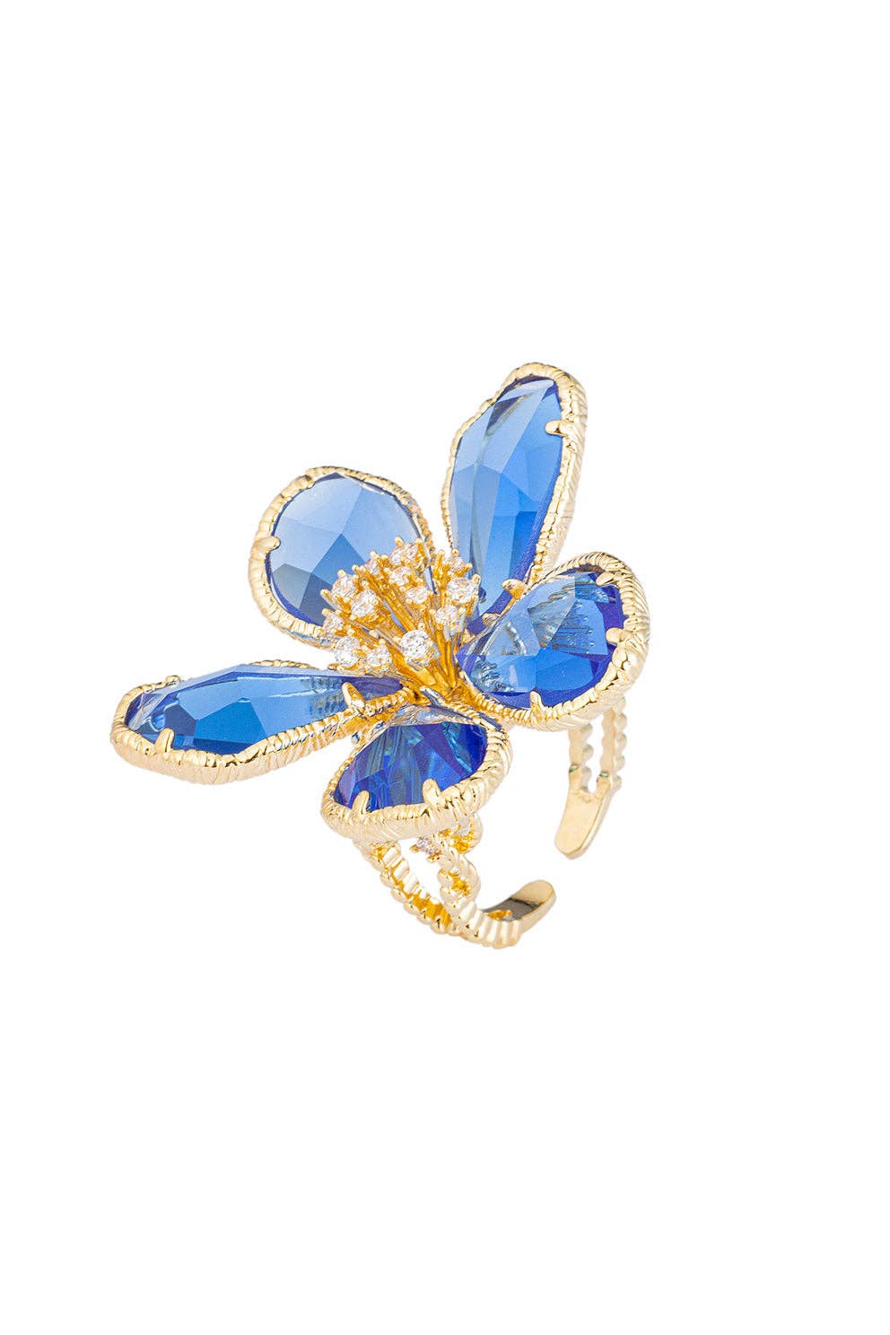 Goli Flower Ring-Boho Boutique Rings