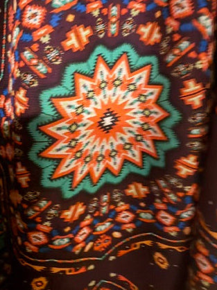 Boho Medallion Print Skirt – Desert Mosaic