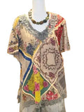 Patchwork Lace Top – Garden Mosaic
