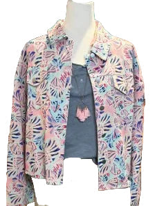Colorful Denim Jacket