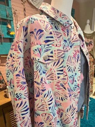 Colorful Denim Jacket