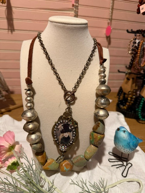 Stevie Nicks Cameo #1 Necklace-Boho