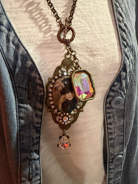 Stevie Nicks Cameo #1 Necklace-Boho