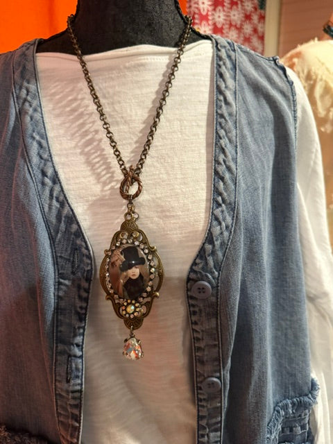 Stevie Nicks Cameo #1 Necklace-Boho