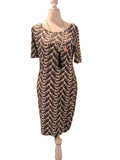 LuLaRoe Geometric Midi Dress – Modern Muse