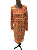 LuLaRoe Elegant Geometric Dress – Amber Mirage