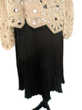 Black Pleated Midi Skirt – Timeless Grace
