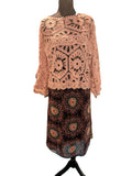 Boho Medallion Print Skirt – Desert Mosaic