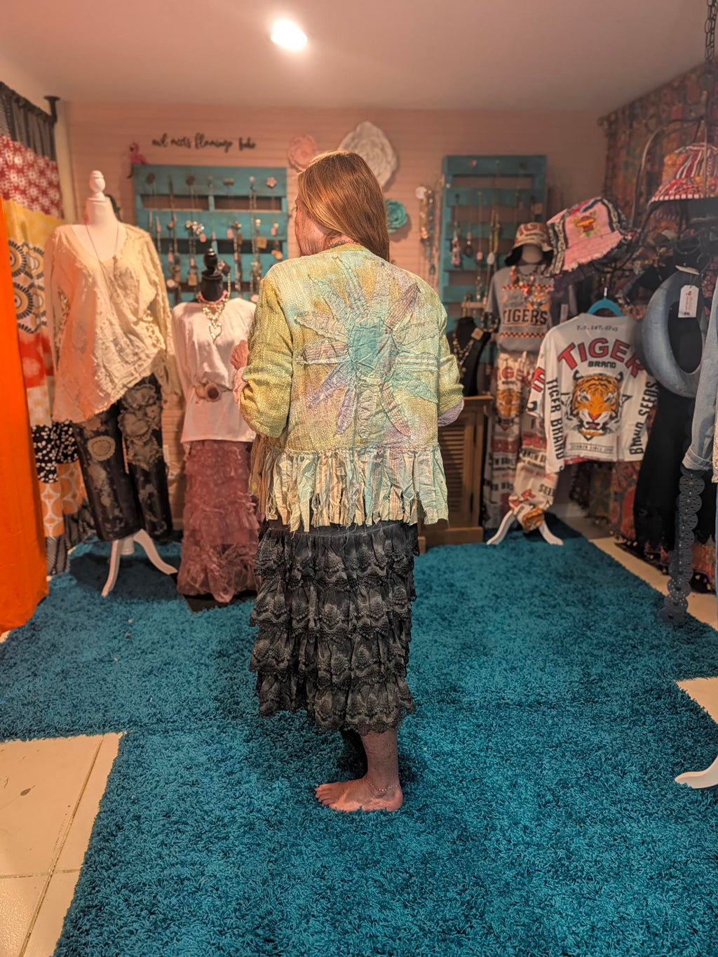 A Rare Bird Daisy Mae Shacket Boho Boutique Clothing