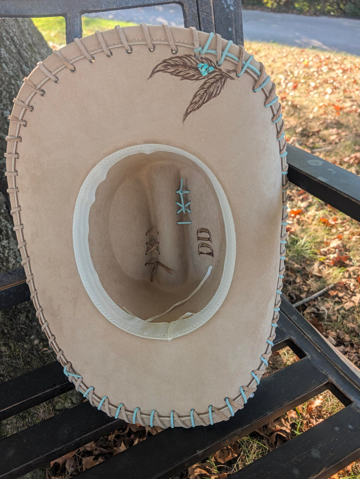 She is a Wildflower Hat-Hand-Burned Boho Rancher Hat | Boho Boutique Clothing