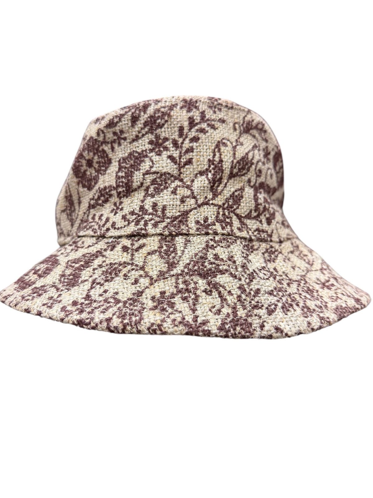 Cotton Hemp Artwork Bucket Hat