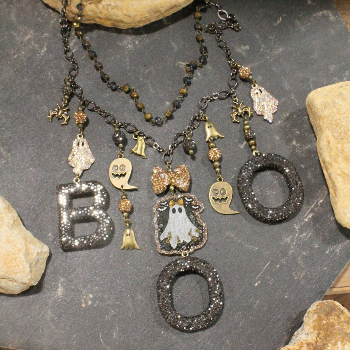 Ghostly BOO Charm'd Necklace