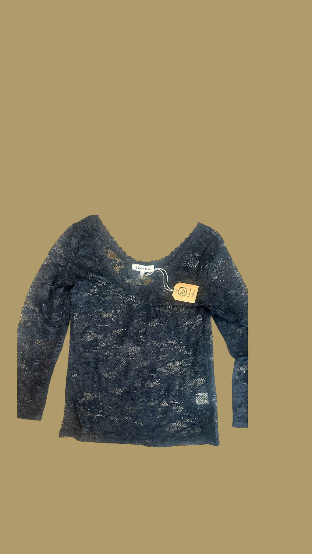 A Rare Bird Pink Lace Vintage Layer Shirt