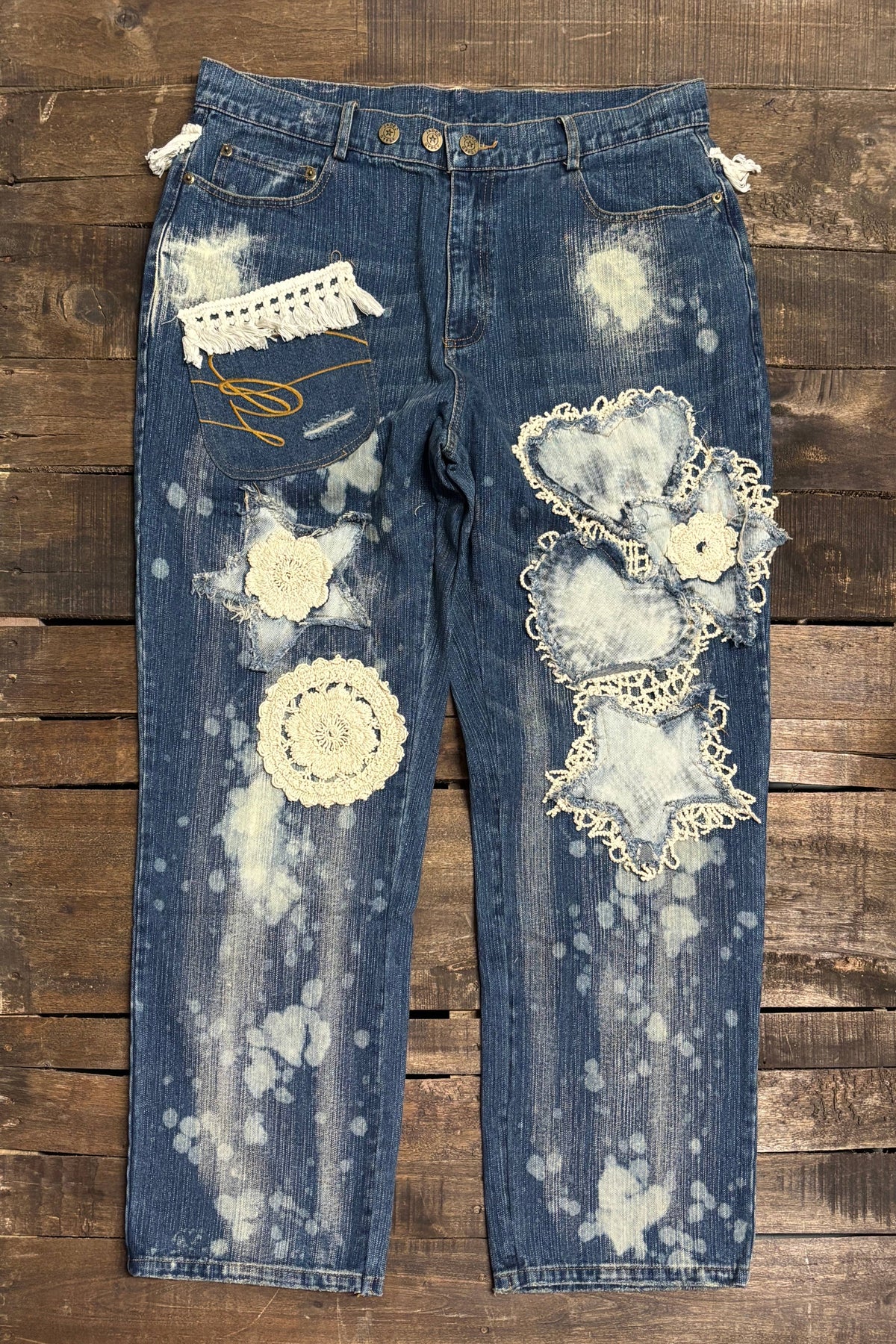 Jaded Gypsy Lovestruck Jeans-Boho Boutique Clothing