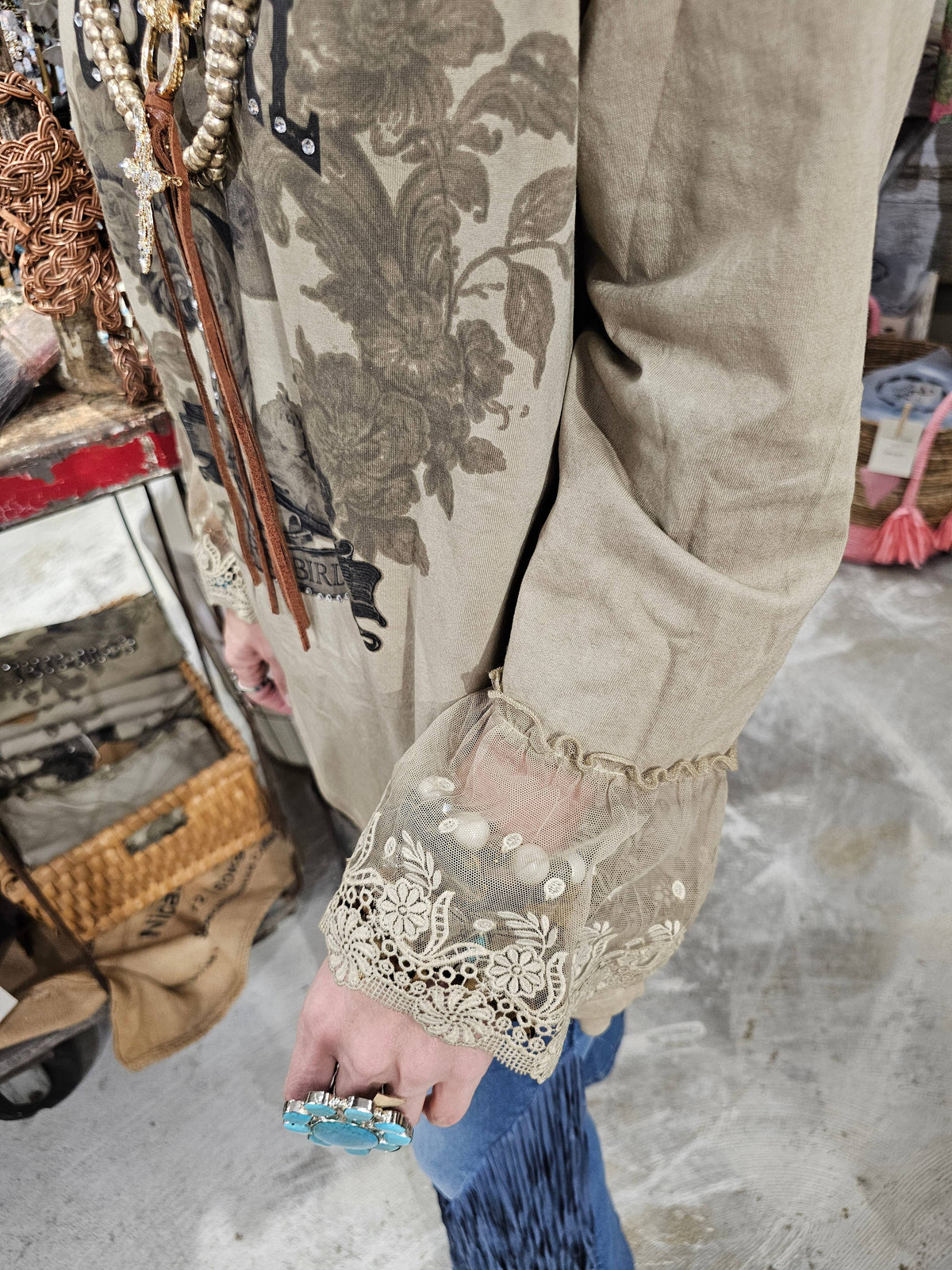 Rare Bird Cowgirl Shirt Boho Boutique Clothing