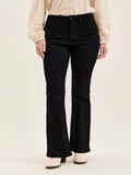 Judy Blue High‑Waisted Bootcut Pants – Dark Stretch Denim | Boho Boutique Clothing