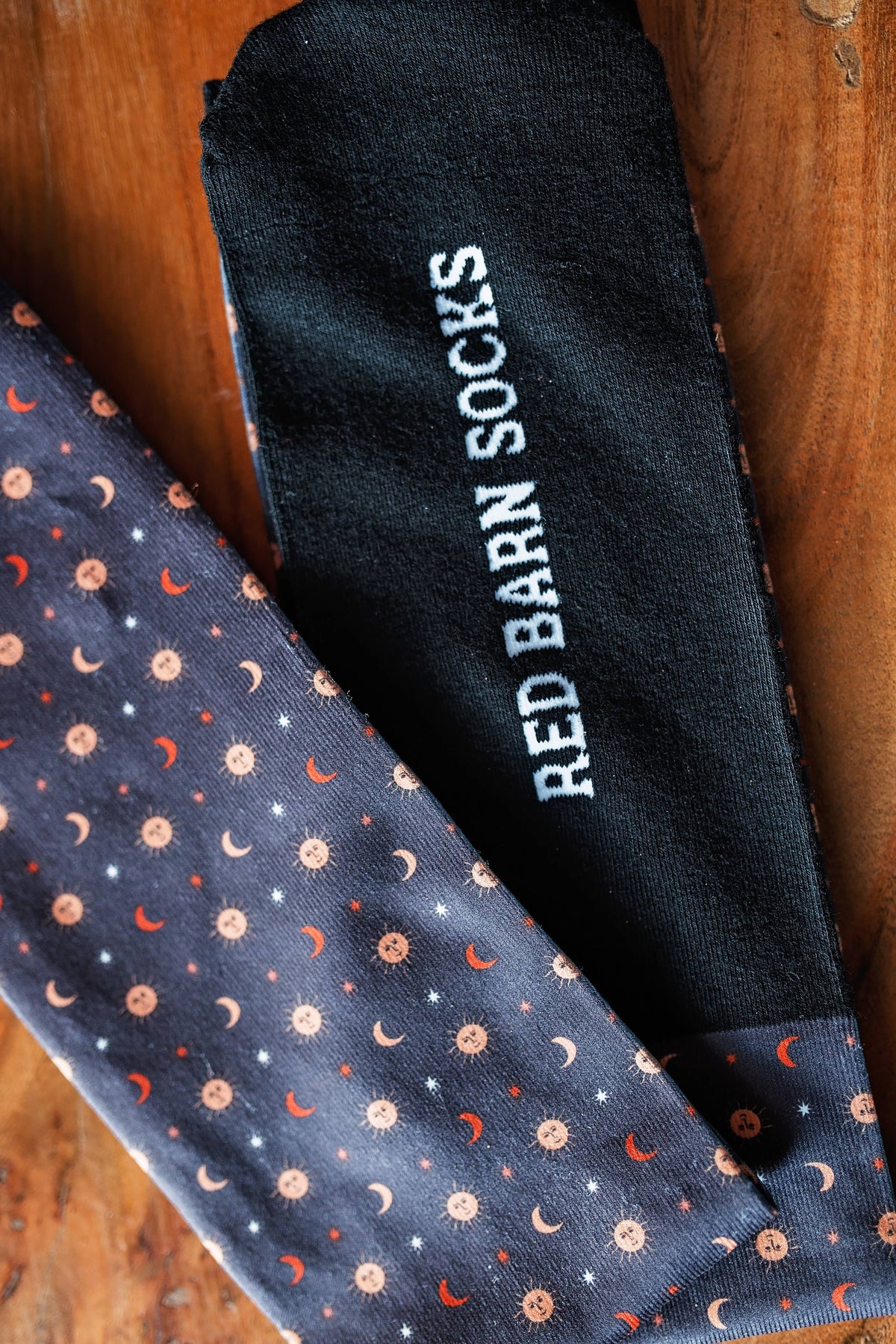 Red Barn Socks - Over The Moon