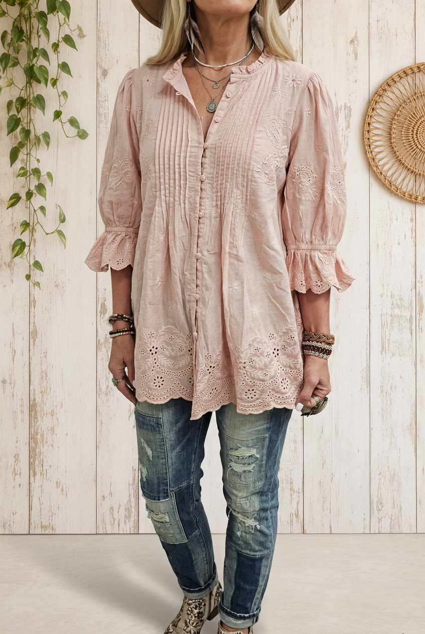 Sleeve and hem detail preview