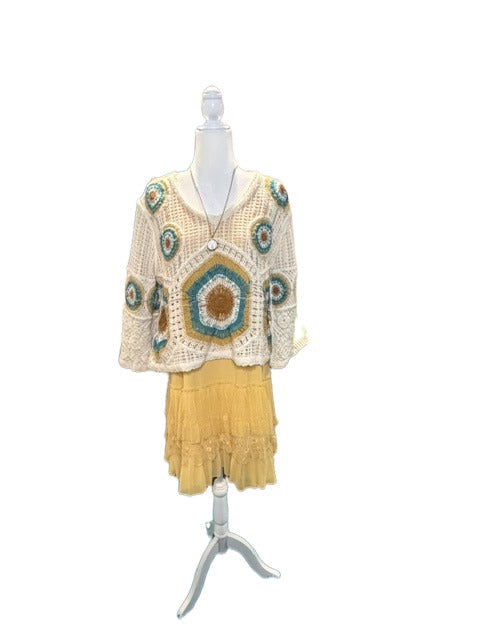 Sunburst Crochet Sweater — POL Brand